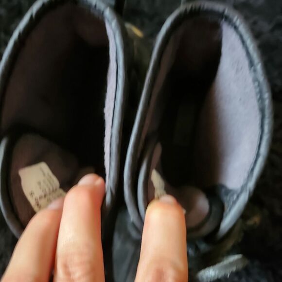 Sperry Black Lace Up Boots - Picture 4 of 10